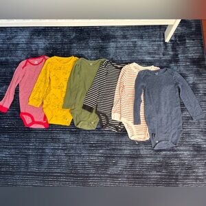 Carters 24m Long Sleeve Bodysuit Bundle